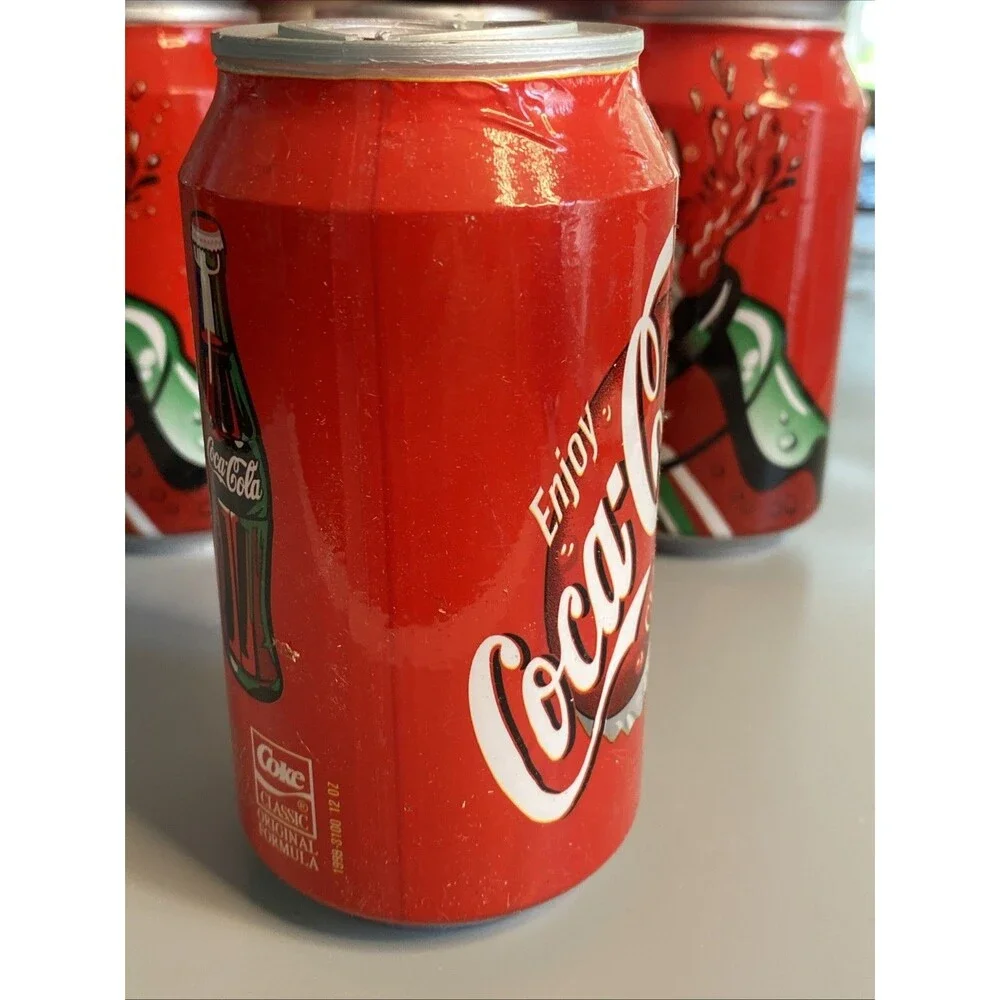 10 Vintage Coca-Cola Blow Mold String Lights Camper Outdoor Advertising w Box